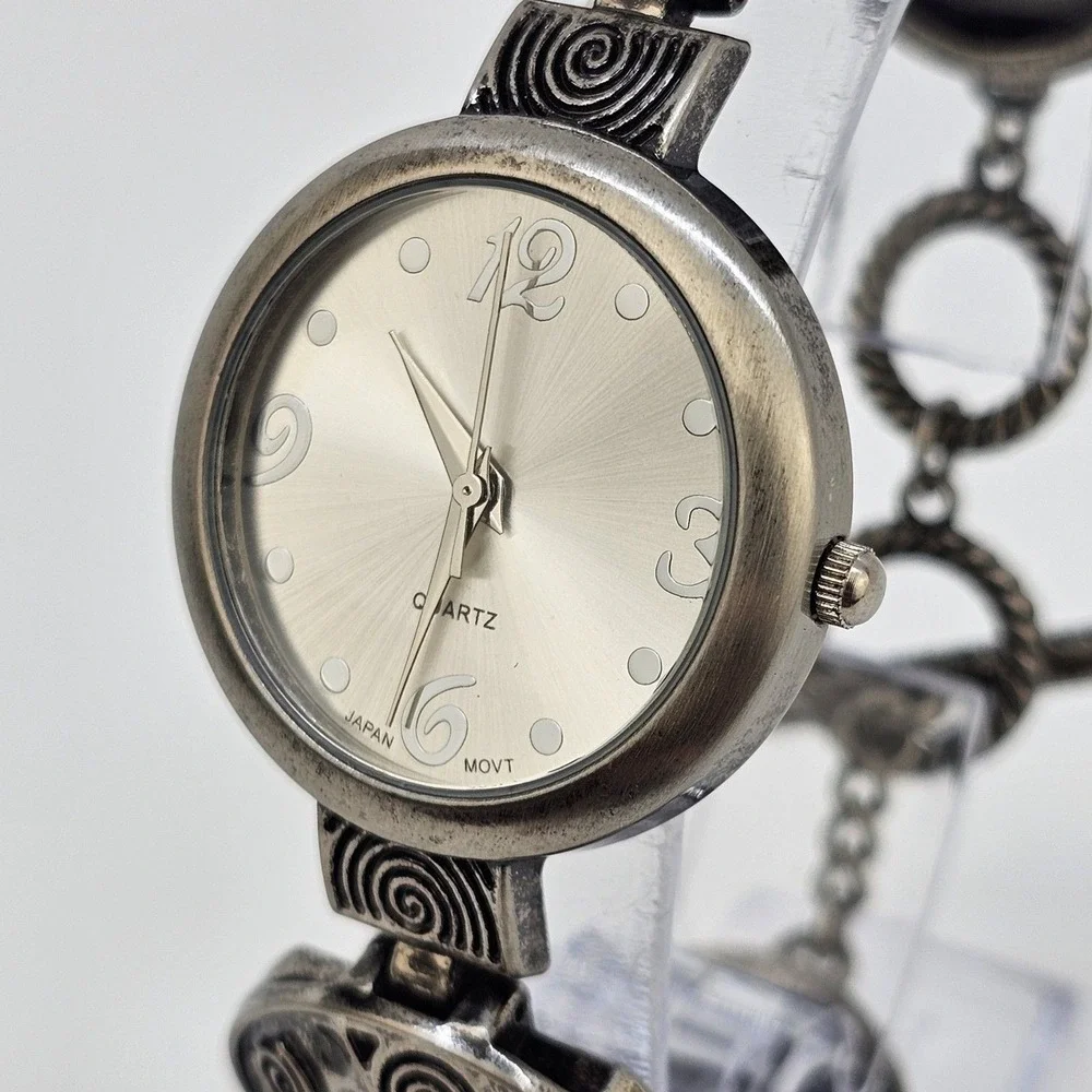 Women's‎ Watch 32MM Gray Dial Dark Gray Bracelet Band 7